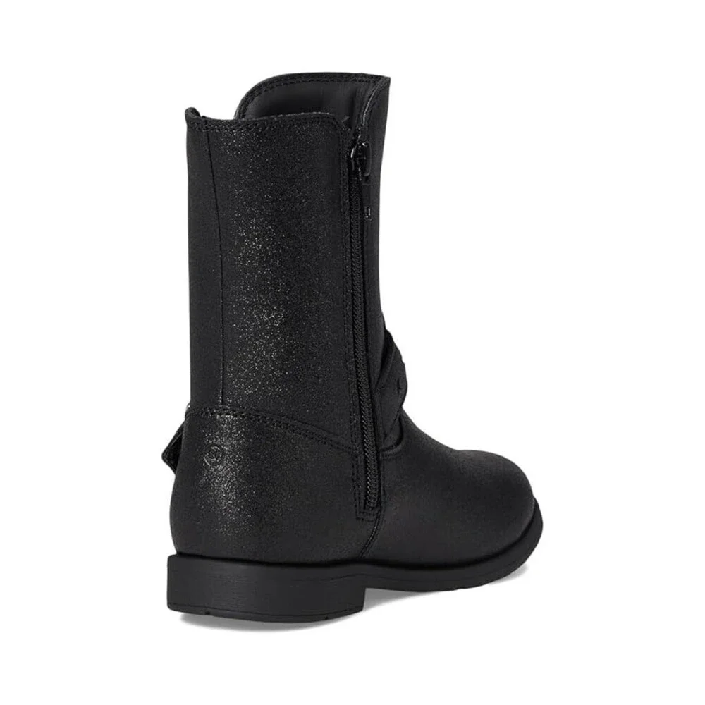 Stride Rite SR Lizz CG039002 Boot Kids 13 Black Leather Mid Calf Western ZOGG701